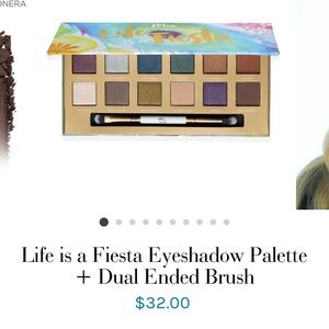 Life is a Fiesta Eyeshadow Palette with Brush